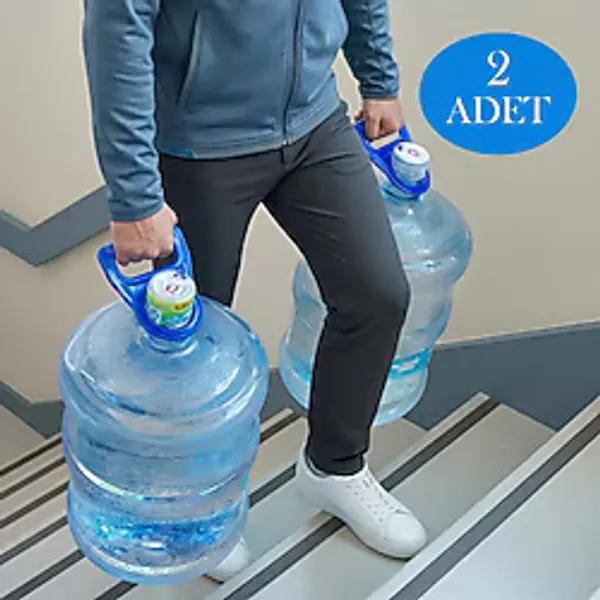 Witforms 2 Adet Damacana Taşıyıcı - Damacana Tutacağı Damacana Taşıma Aparatı - Mavi