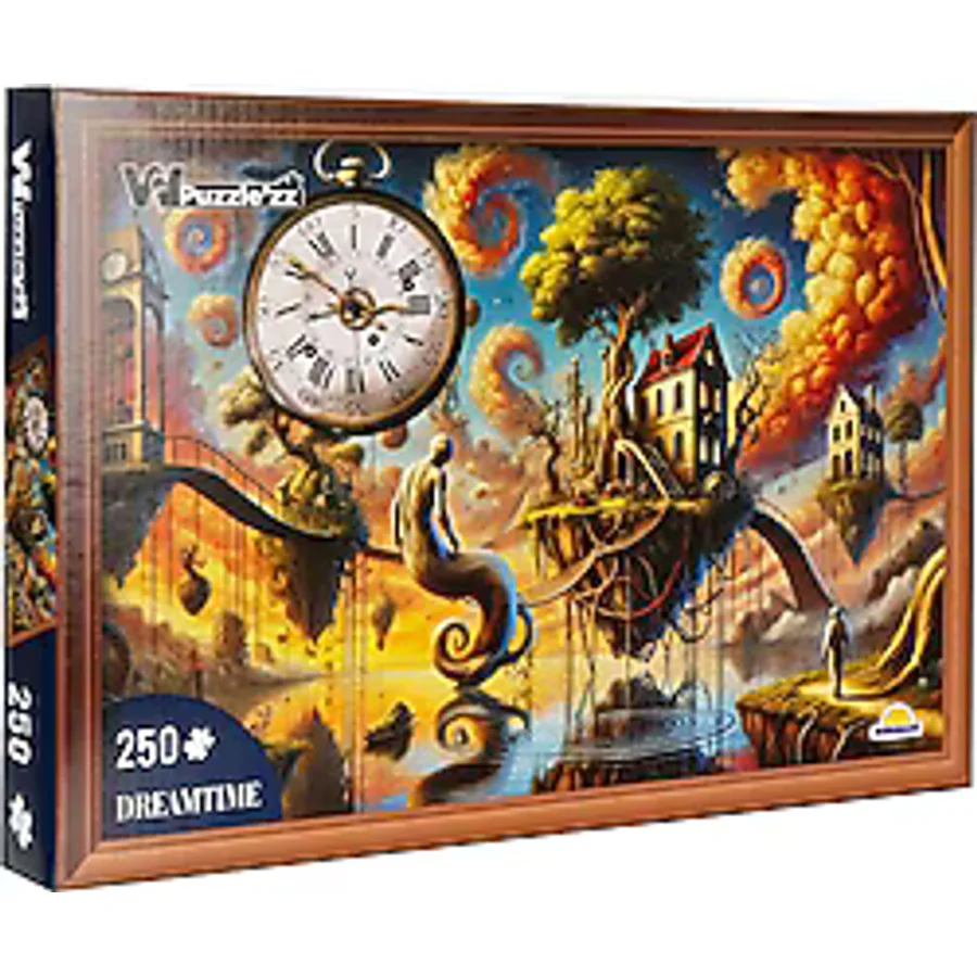Witty Puzzlezz Saat ve Ev 250 Parça Puzzle