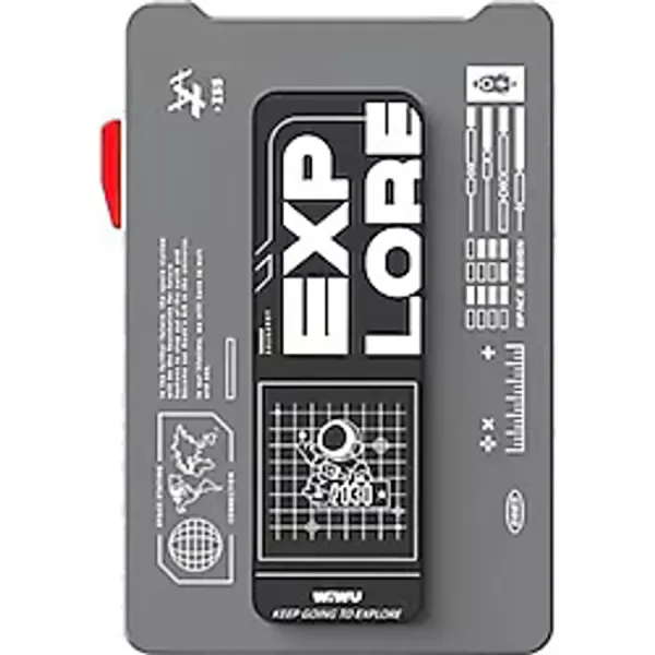 Wiwu MW-002 Pop-Up Buton Tasarımlı 6 Hazneli Magnetik Standlı Kartlık