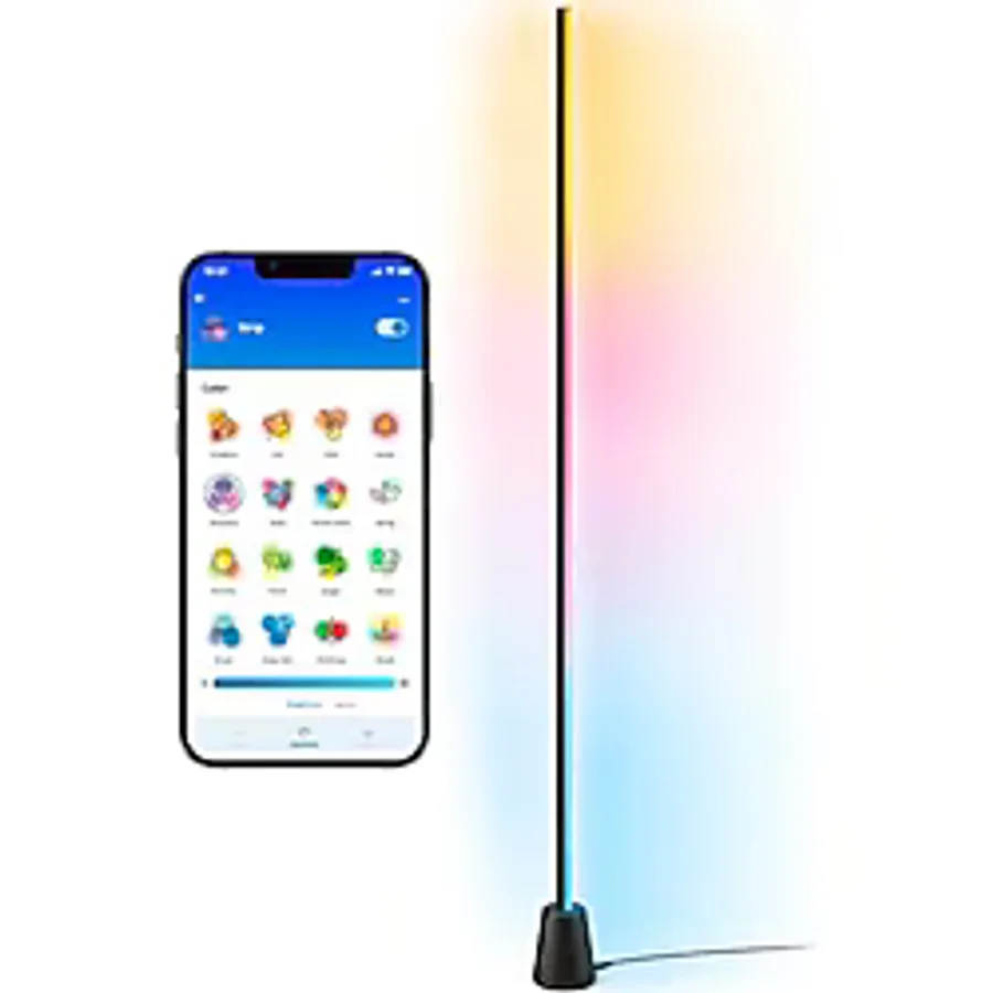 Wiz Gradient Zemin Lambası - Siyah (140 cm)