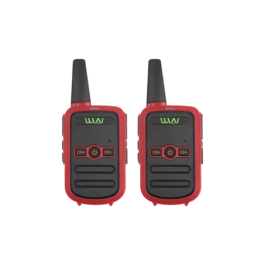 Wln KD-C51 Kırmızı 2'li Telsiz