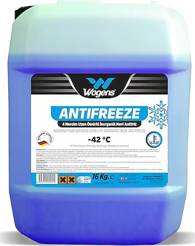 Wogens -42 Derece 16 kg / 18 lt Mavi Antifriz