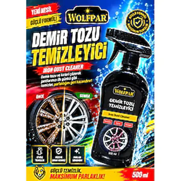 Wolfpar Demir Tozu Temizleyici