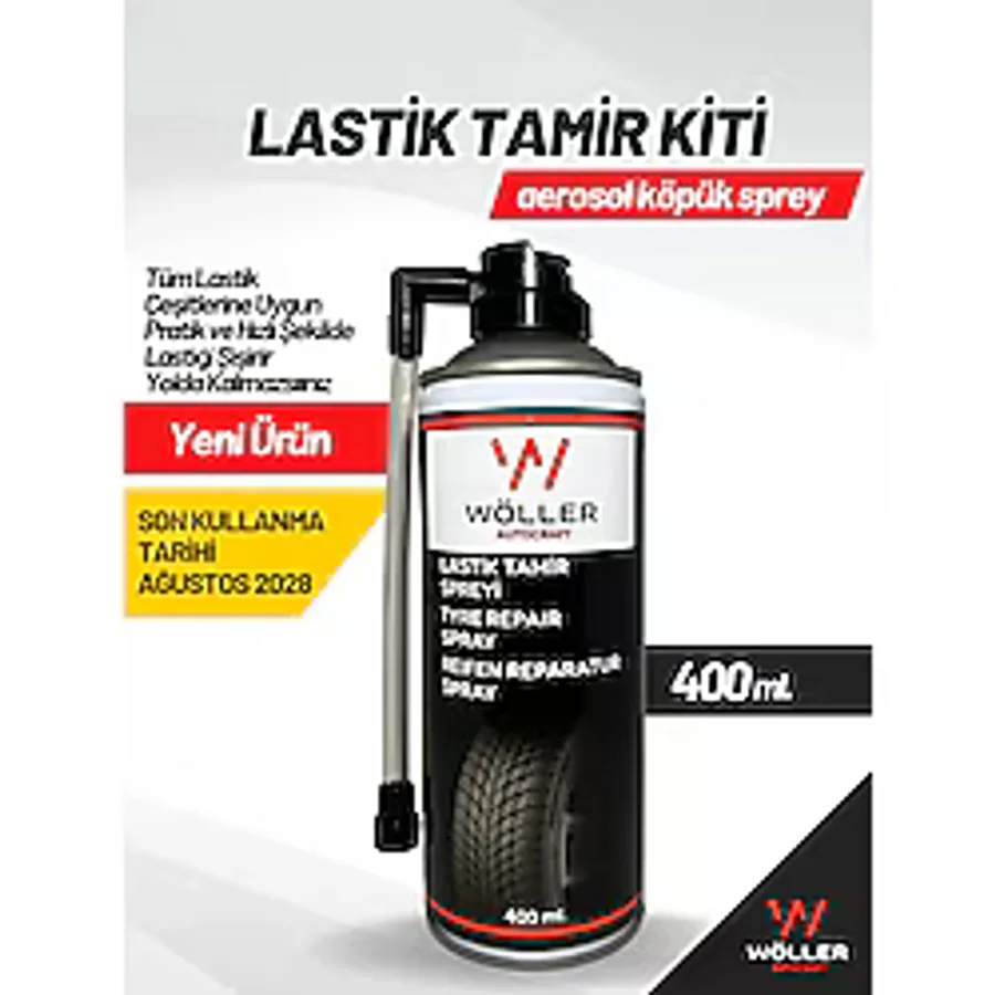 Wöller Lastik Tamir Kiti Lastik Tamir Spreyi 400 ML