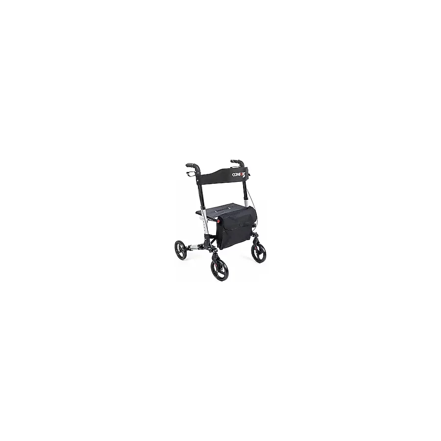 WOLLEX Comfort 9102 Lüx Rollatör Tekerlekli Walker Yürüteç Oturaklı Frenli Hasta Yürüteci