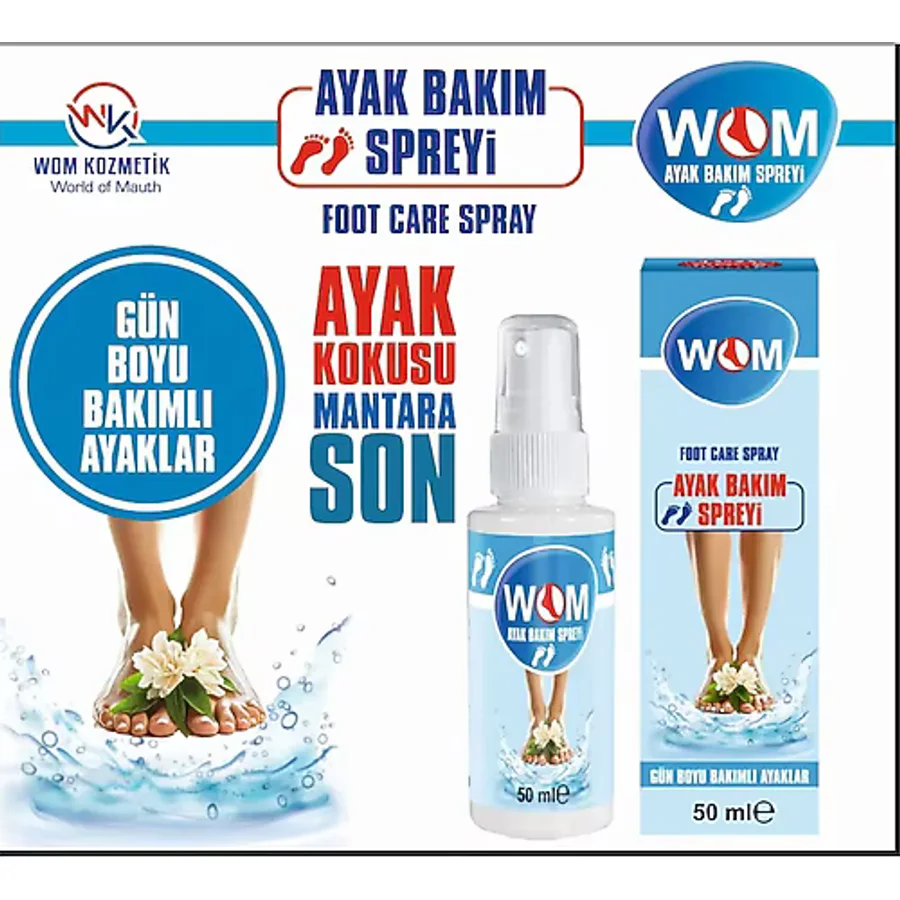 Wom Ayak Bakım Spreyi 50 Ml