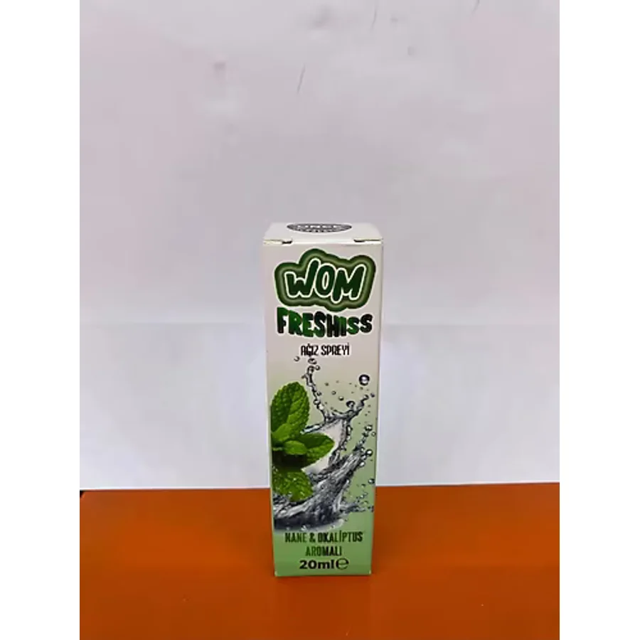 Wom Fresh Ağız Spreyi Naneli 20 Ml