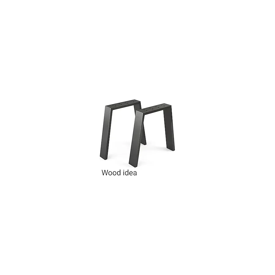 Wood İdea Metal Masa-Yemek Masası- Çalışma Masası Ayağı 2 Adet Ayak 72 cm Mobilya Ayağı