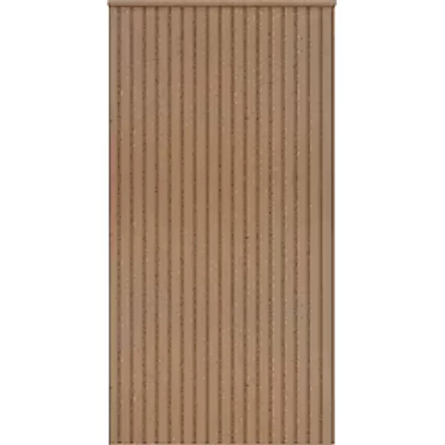 wood life Dekoratif Duvar Paneli 54 X 102 Cm Boyanabilir Ahşap (4MM) Ham Mdf Duvar Paneli