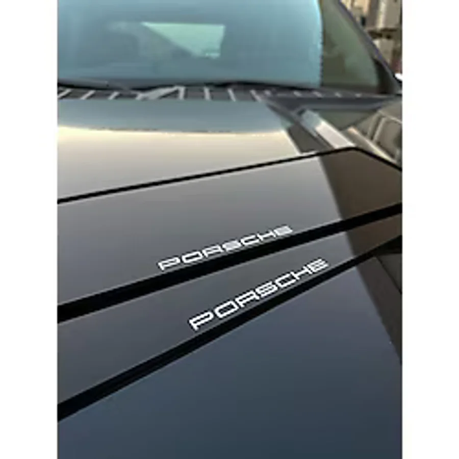 WOODDOOM PORSCHE Özel Full Pleksi Plakalık