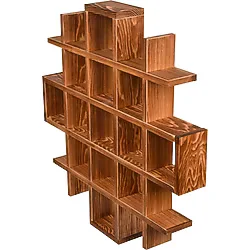 Wooden City Ahşap Raf Kahve Çay Bardağı Rafı Kahve Çay Bardağı Tutucu Mutfak Rafı Banyo Rafı