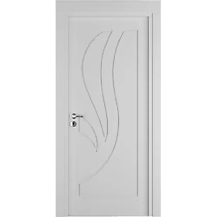 Woodest Lale 80x198 cm Amerikan Pvc Kanat Beyaz