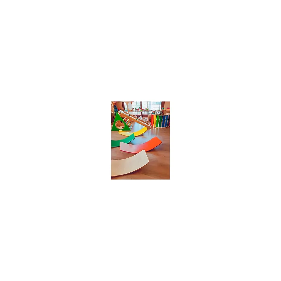 Woodnjoy Ahşap Denge Tahtası ( Sarı)