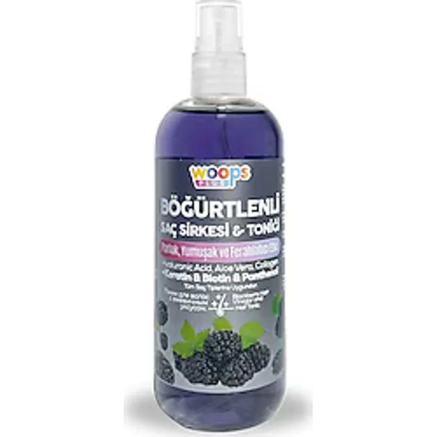 Woops Plus Böğürtlenli 400 ml Saç Toniği