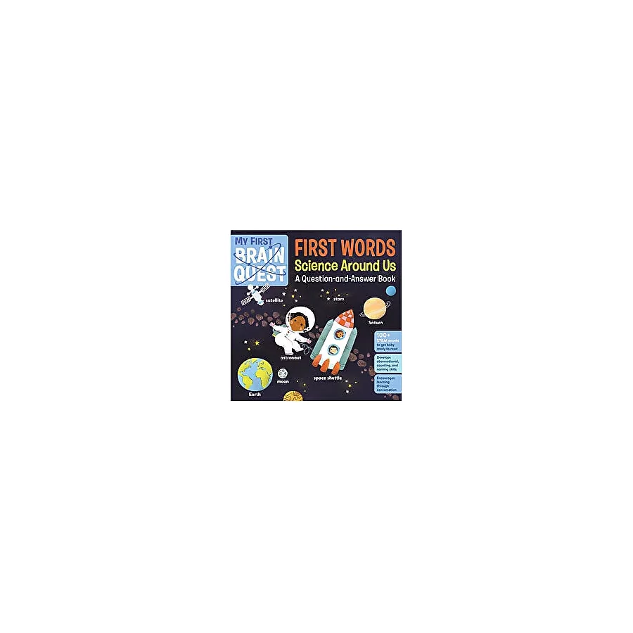 Workman Children's My First Brain Quest First Words Science Around Us Çocuk Yabancı Dil Aktivite Kitabı