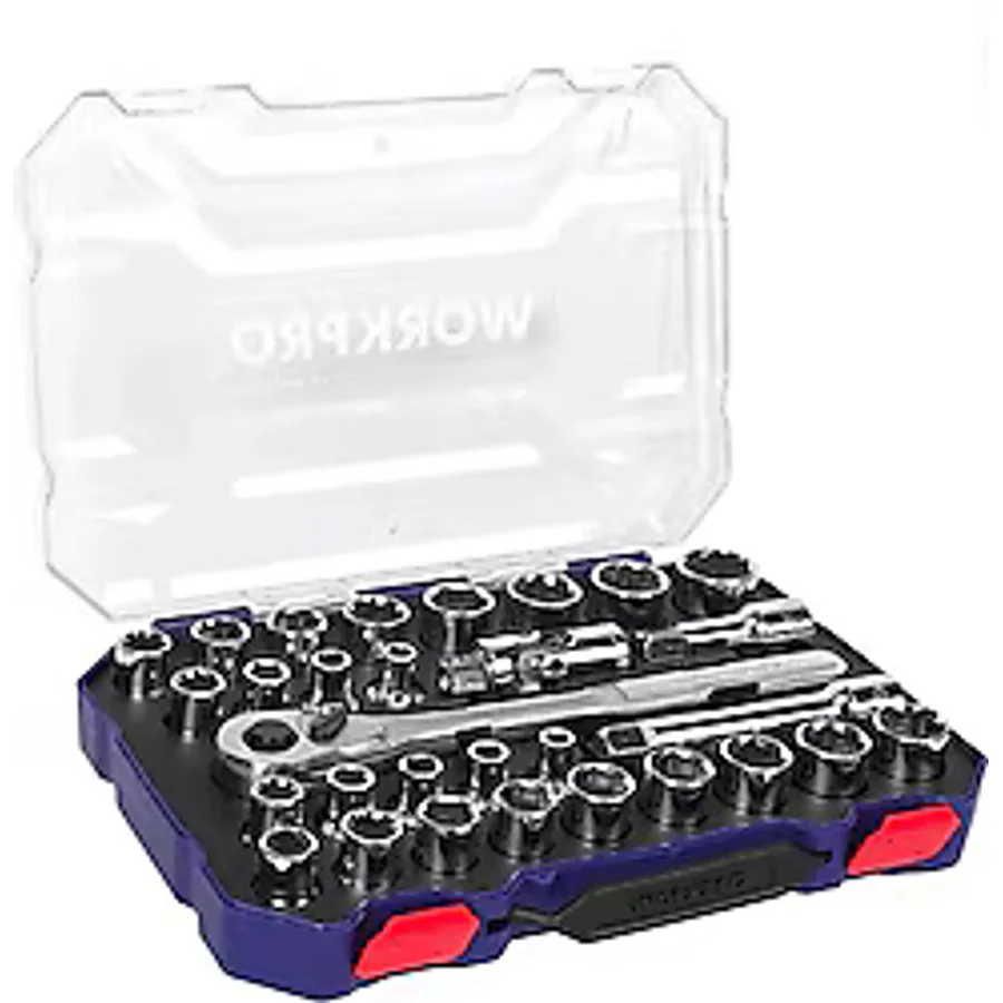 Workpro WP202525 30 Parça 1/2'' Cr-V Lokma Takımı