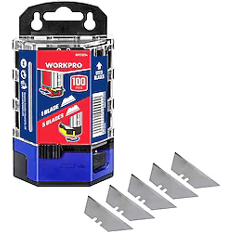 Workpro WP213004 100’lü Rötuş Maket Bıçağı Yedeği