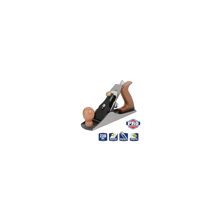 WORKPRO WP252001 230MM Ahşap Saplı Profesyonel Marangoz Ahşap Rendesi