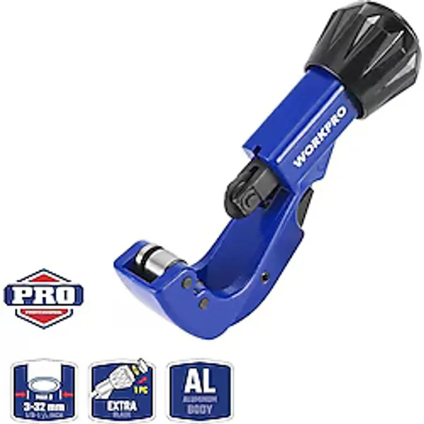 Workpro WP301005 3x32 mm Bakır Boru Kesme Makası + 1 Adet Yedek Bıçak