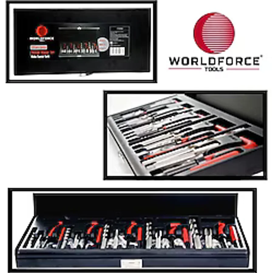 Worldforce 131 Parça Profesyonel Helicoil Seti Vida Tamir Seti