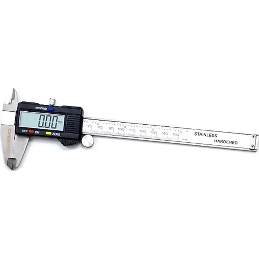 Worldforce 150mm Dijital Kumpas Paslanmaz Metal Profesyonel