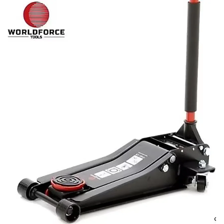 Worldforce Hidrolik 3 Ton Düşük Profil Çift Piston Kriko
