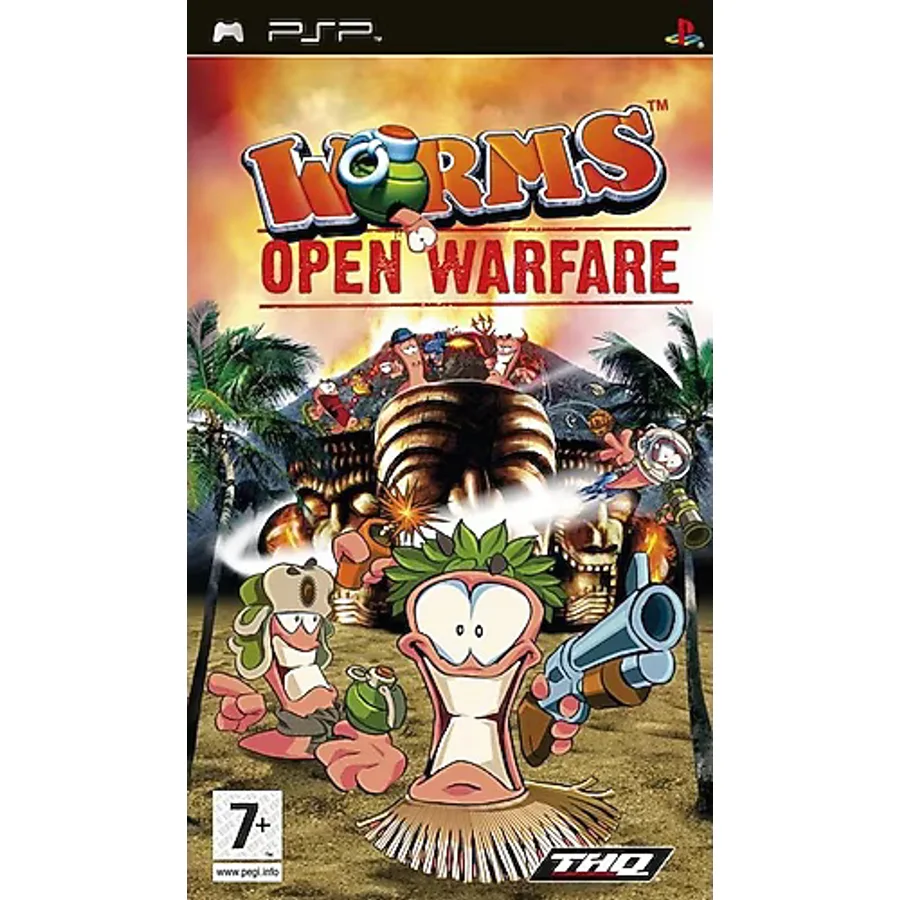 Worms Open Warfare PSP Oyun