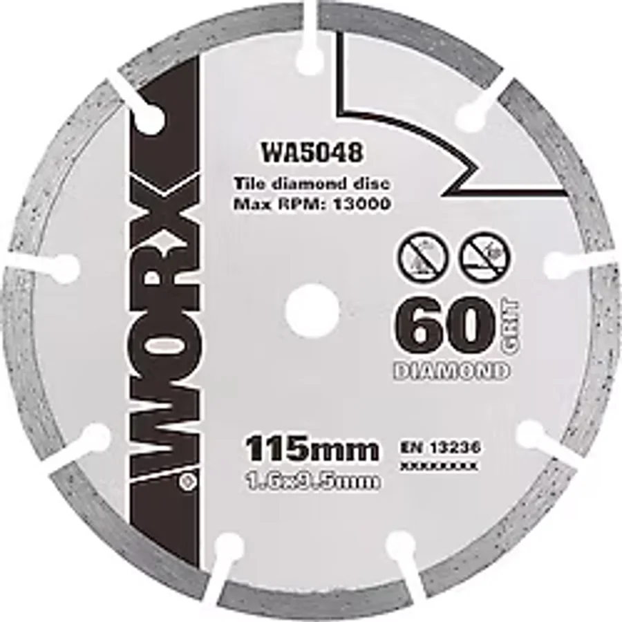 Worx WA5048 115 x 9.5 mm Elmas Daire Testere Bıçağı