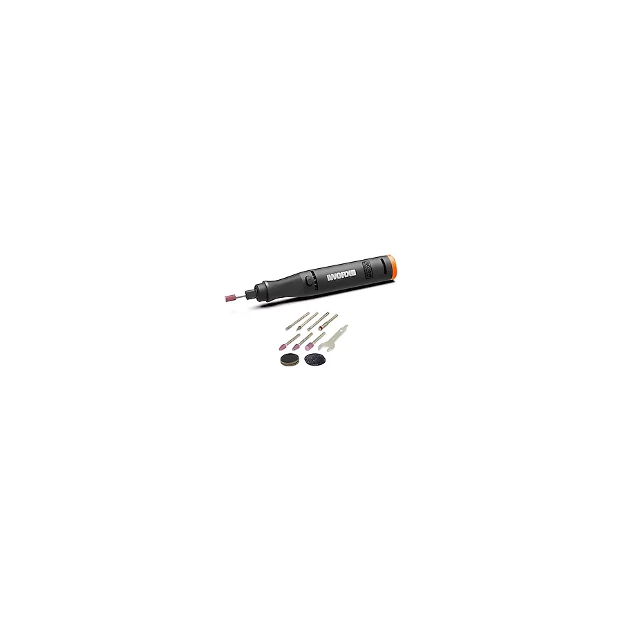 Worx WX739.9 Aküsüz Devir Ayarlı Gravür Makinesi + 19 Parça Aksesuar