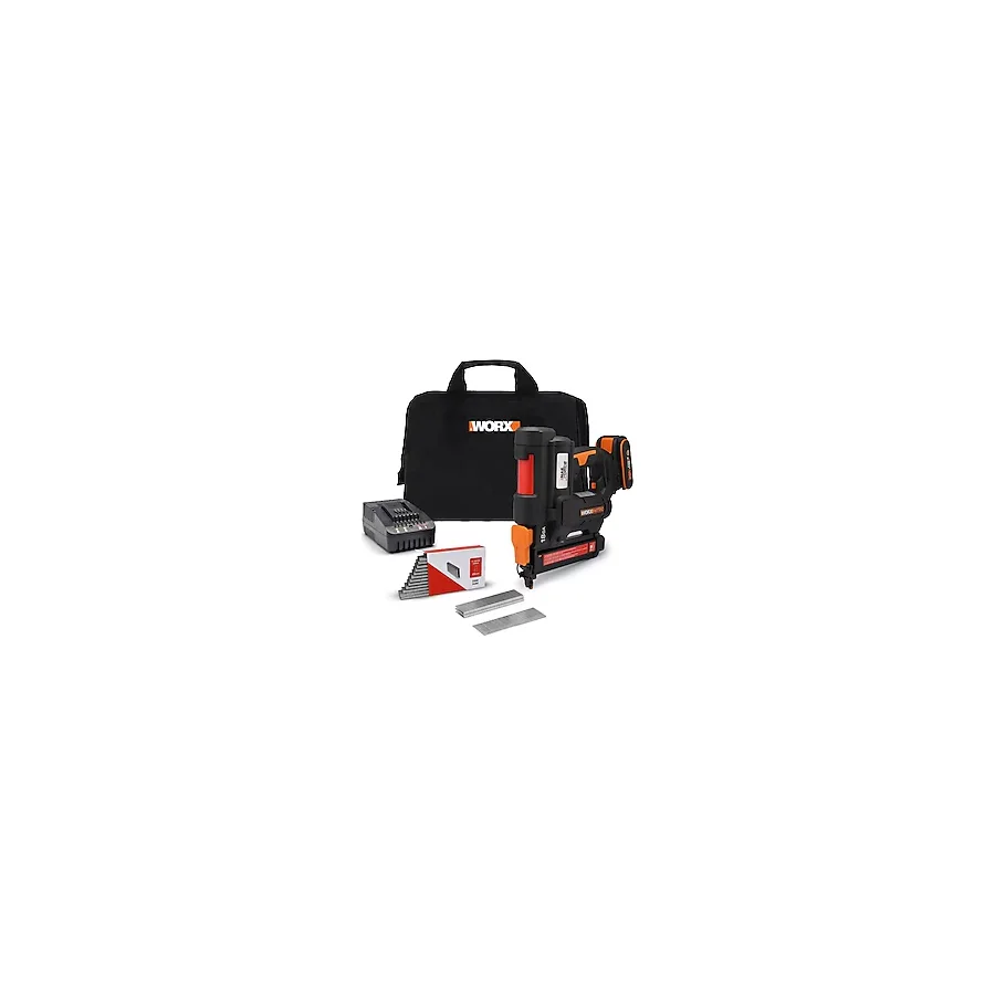 Worx WX844 Tek Akü 2 Ah Zımba Makinesi + 2700 Adet Yedek Zımba