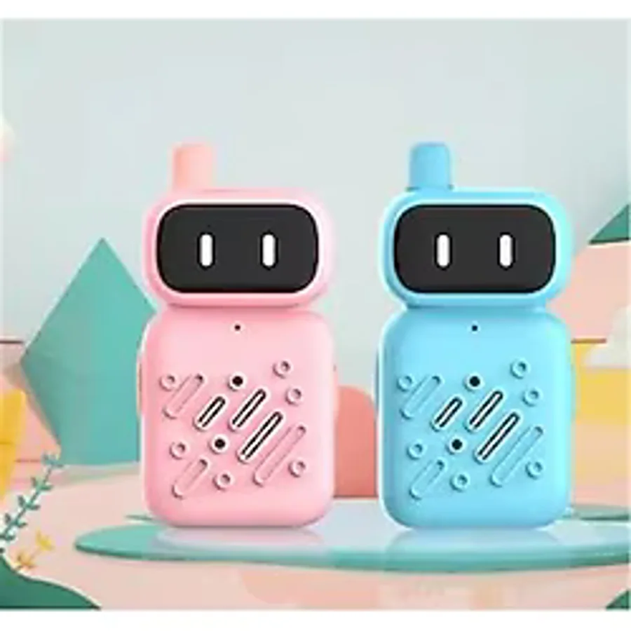 WOWKİDS WowKids XJ15 Rechargeable Çocuk Walkie Talkie 1 Km Sarı PmrTelsiz