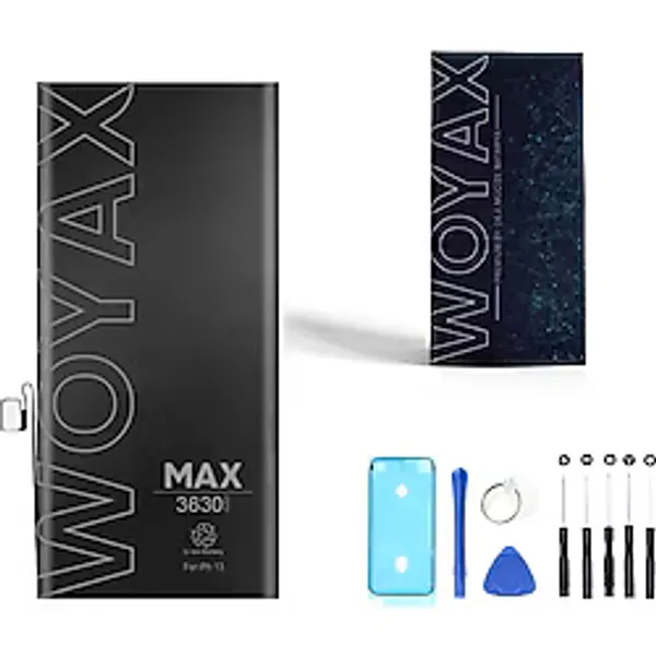 woyax iPhone 13 Batarya 3510 mAh Premium Yüksek Kapasite