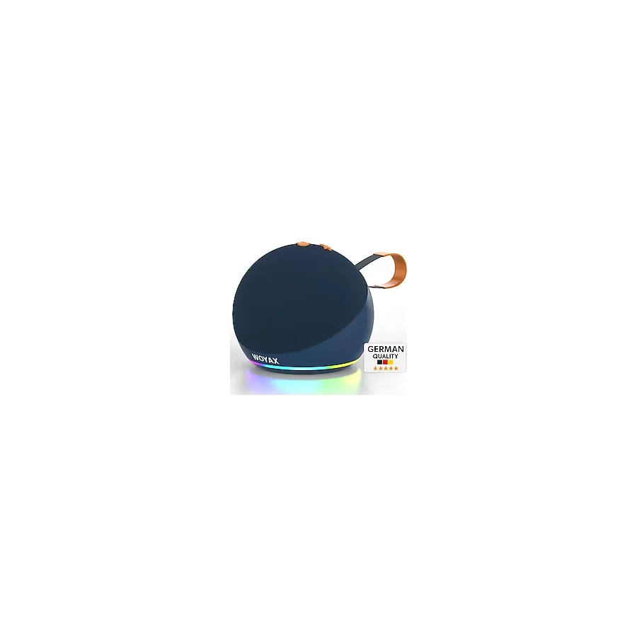 Woyax Taşınabilir Bluetooth Hoparlör, 15W Kablosuz Küre Speaker, Ses Bombası Usb, Tws, 15W Güçlü Ses Bass Küçük Büyük Boy