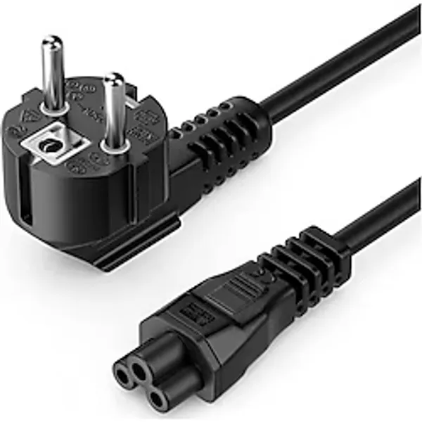 Wozlo Yonca Power Kablosu - Notebook Laptop Adaptor Guc Kablosu - C5 Power Kablo - 5 Mt