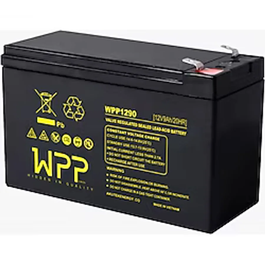 WPP Akülü Araba Ve Ups Aküsü Kuru Tip Bakımsız 12 Volt 9 Amper