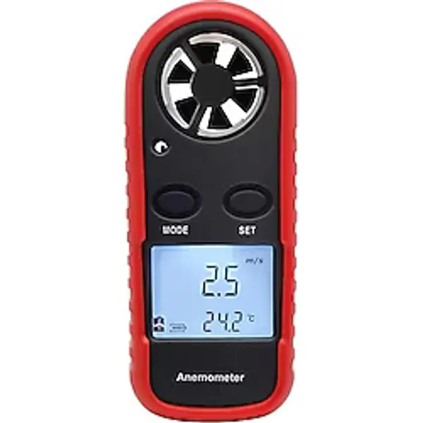 WT816 Dijital Anemometre Hava Akım Ölçer, Mavi