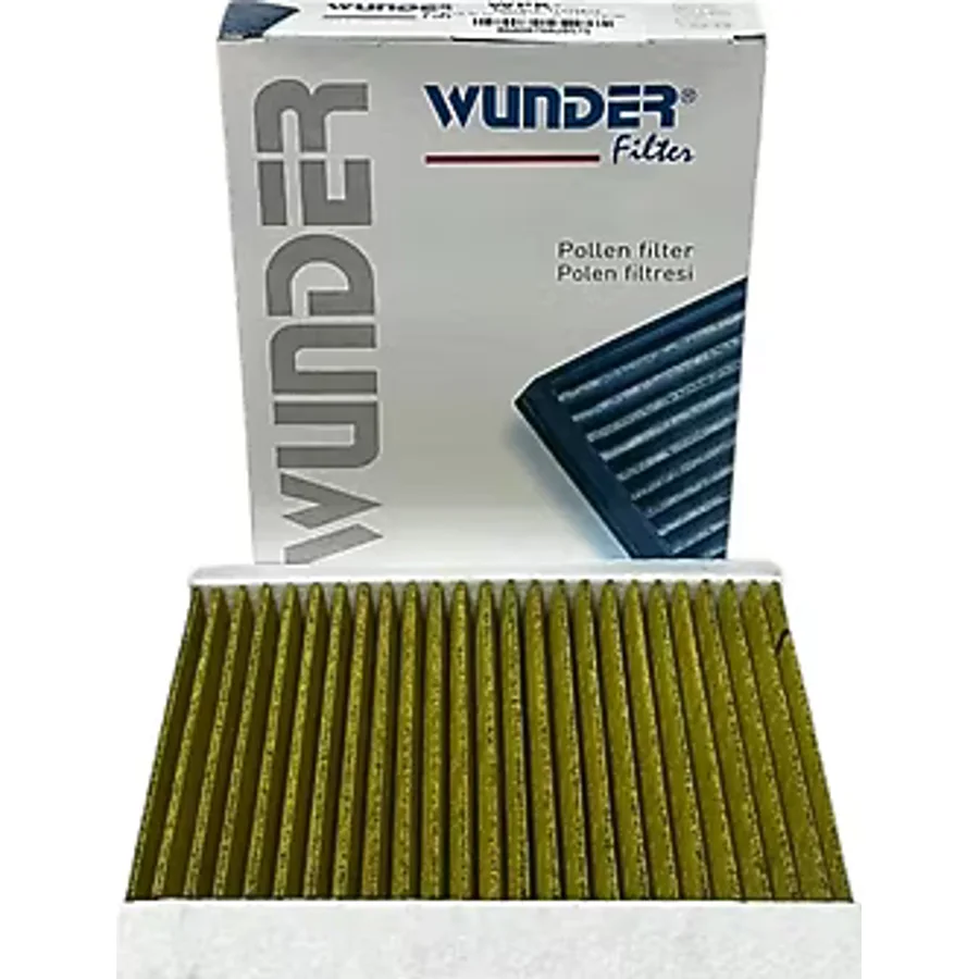 Wunder Fiat 500 X 2014-2018 Karbonlu Polen Filtresi