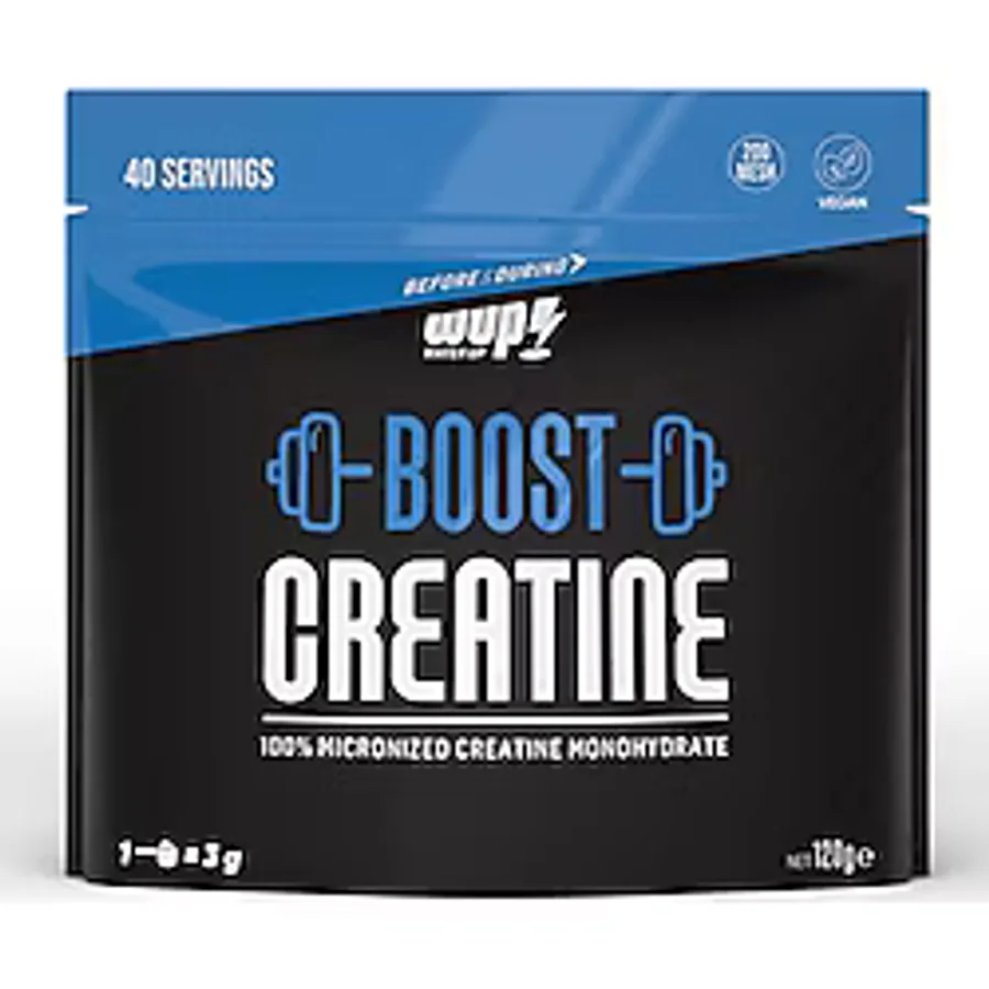 Wup Boost Creatine 40 SERVIS,%100 Mikronize Kreatin Monohidrat, Aromasız