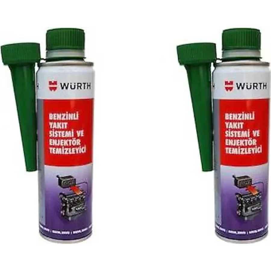 Würth 300 ml 2'li Benzin Enjektör Temizleyici