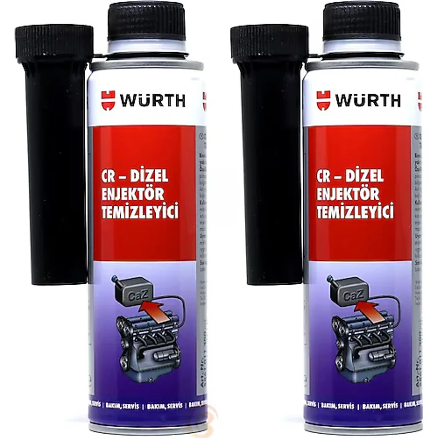 Würth 300 ml 2'li Dizel Enjektör Temizleyici