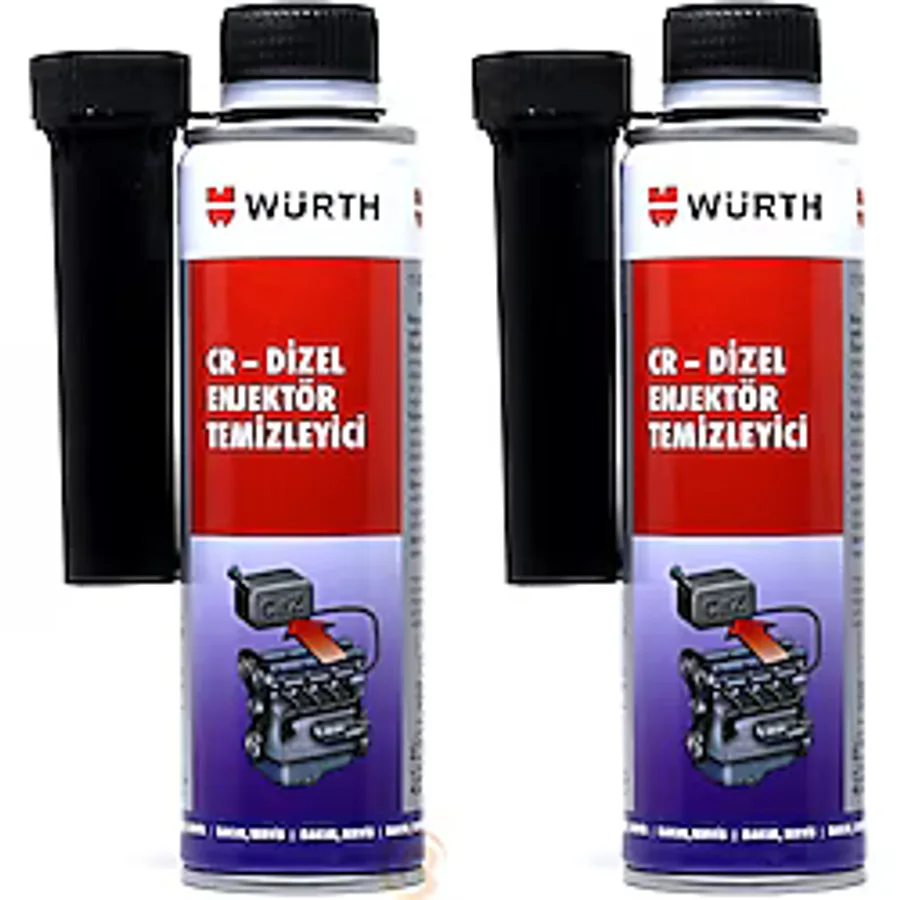 Würth 300 ml 2'li Dizel Enjektör Temizleyici