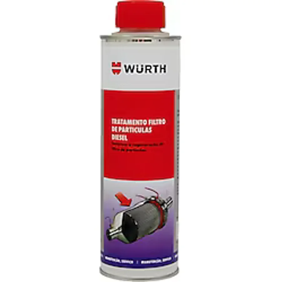Würth 300 ml Dizel Partikül Filtre Temizleyici - Tüm Dizel Motorlarla Uyumlu Yakıt ve Yağ Katkısı