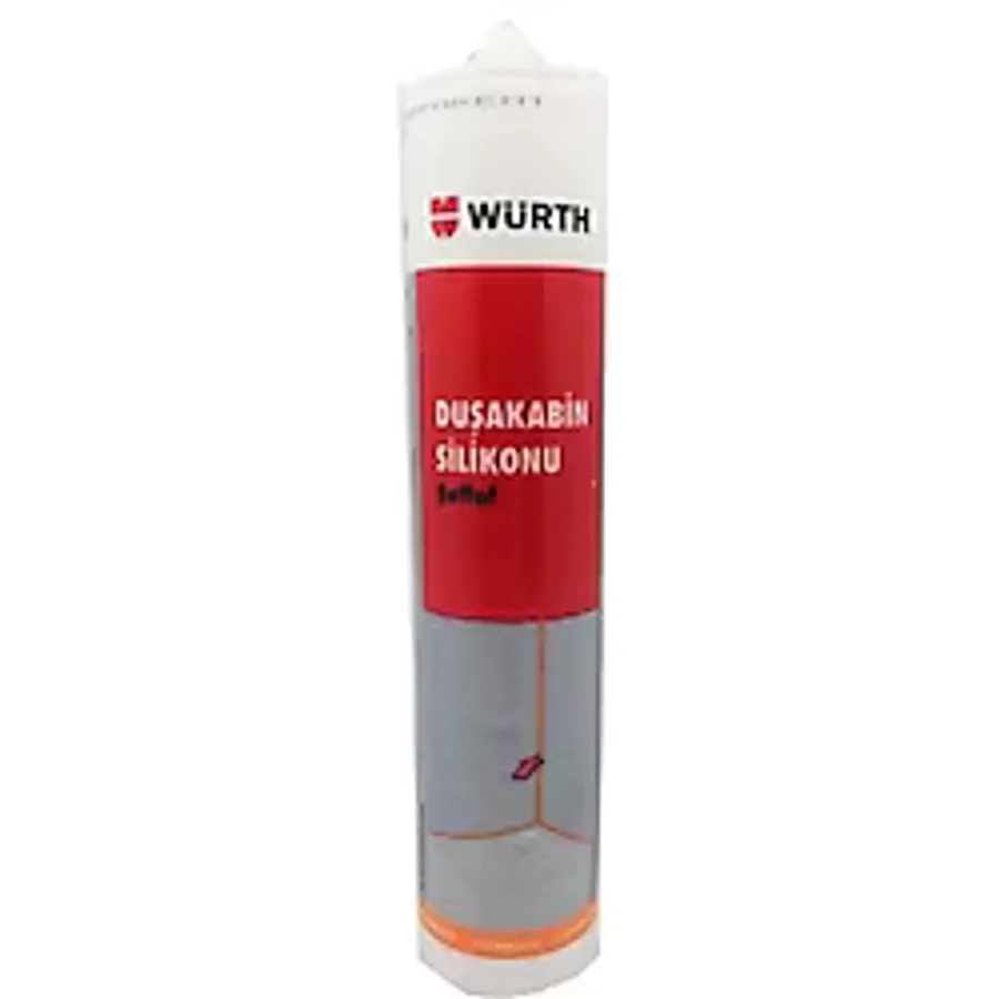 Würth 310 ml Şeffaf Duşakabin Silikonu