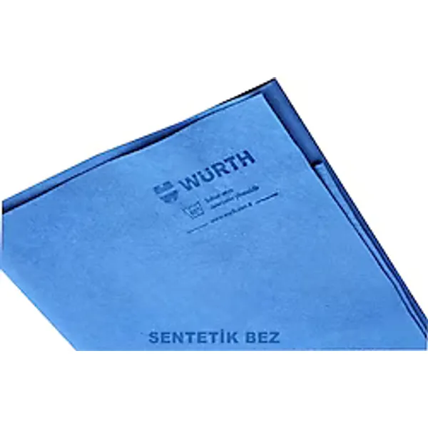 Würth 38x60 cm Sentetik Mavi Temizlik Bezi