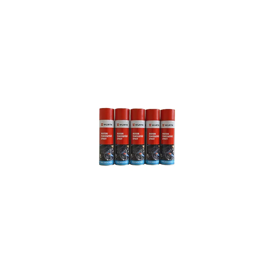 Würth 5X Motor Temizleyici Sprey500Ml 5Xwürth Motor Temizleyici
