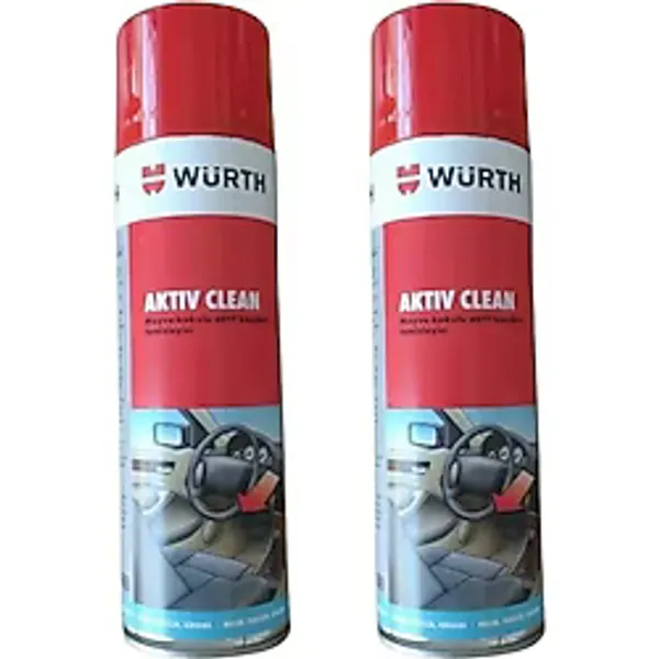 Würth Activ Clean Araç İçi Temizleme Köpüğü 500 ml 2 Adet