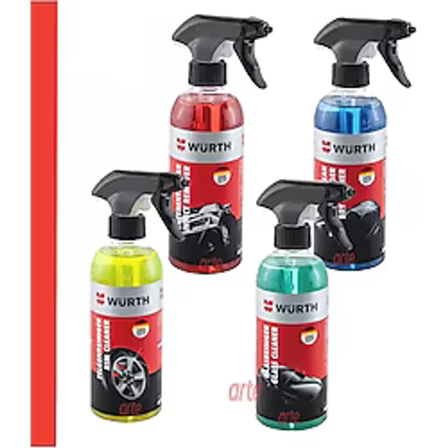 Würth Araç Dış Bakım Temizlik Seti Jant Böcek Cam ve Kuru Temizleme