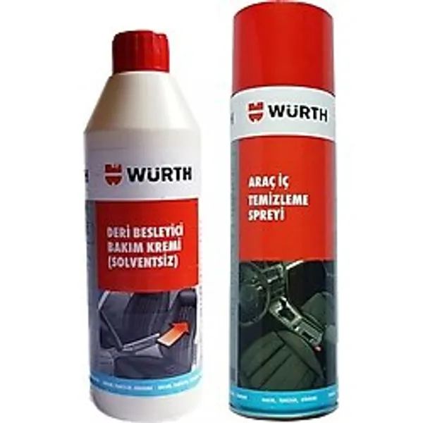 Würth Deri Besleyici ve Araç Içi Temizleme 500 ml
