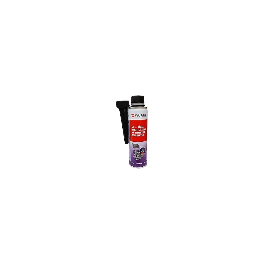 Würth Dizel Enjektör Temizleyici Yakıt Katkısı 300 ml Motor Performansını Artıran Çevre Dostu Formül