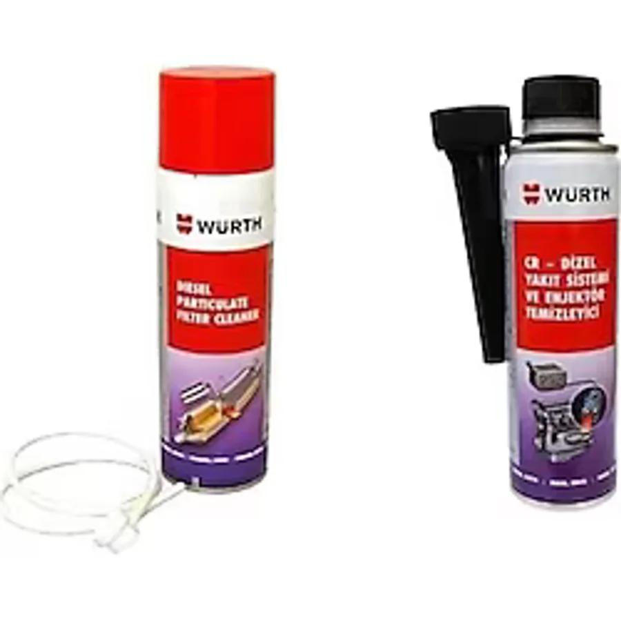 Würth Dizel Partikül Temizleyici ve Dizel Enjektör Temizleyici